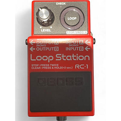 Used BOSS RC1 Loop Station Pedal