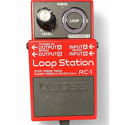 Used BOSS RC1 Loop Station Pedal