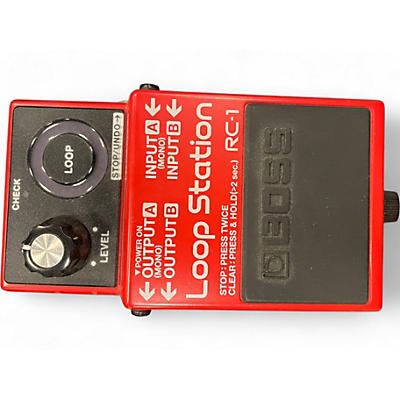 Used BOSS RC1 Loop Station Pedal