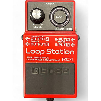 Used BOSS RC1 Loop Station Pedal