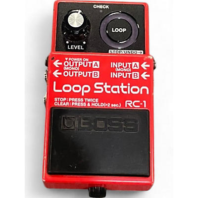 Used BOSS RC1 Loop Station Pedal