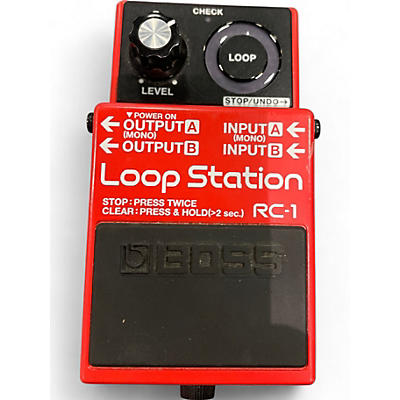 Used BOSS RC1 Loop Station Pedal