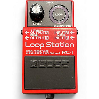 Used BOSS RC1 Loop Station Pedal