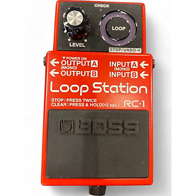 Used BOSS RC1 Loop Station Pedal