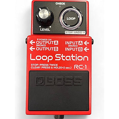 Used BOSS RC1 Loop Station Pedal