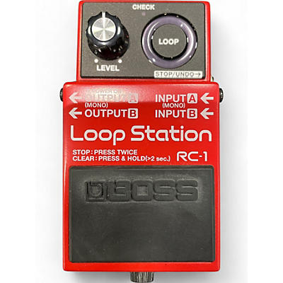 Used BOSS RC1 Loop Station Pedal