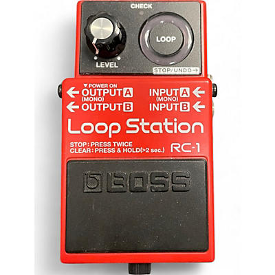 Used BOSS RC1 Loop Station Pedal