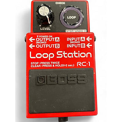 Used BOSS RC1 Loop Station Pedal