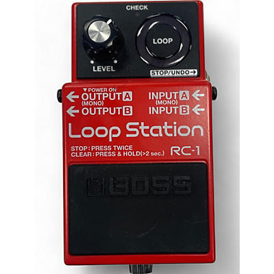 Used BOSS RC1 Loop Station Pedal