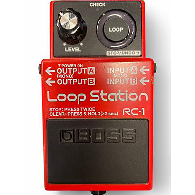 Used BOSS RC1 Loop Station Pedal