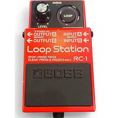 Used BOSS RC1 Loop Station Pedal