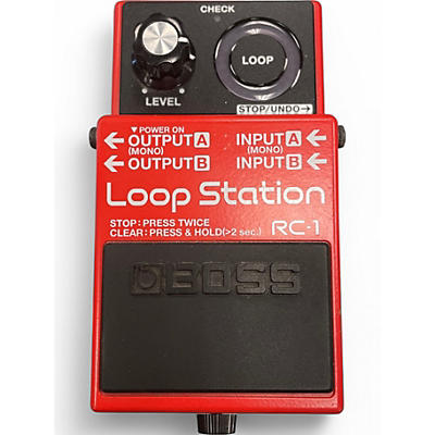 Used BOSS RC1 Loop Station Pedal