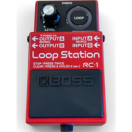Used BOSS RC1 Loop Station Pedal