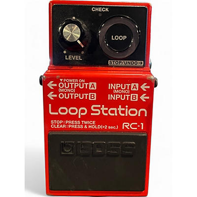 Used BOSS RC1 Loop Station Pedal