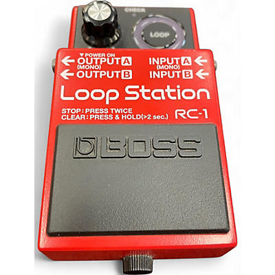Used BOSS RC1 Loop Station Pedal