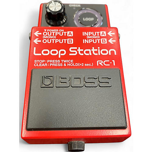 Used BOSS RC1 Loop Station Pedal