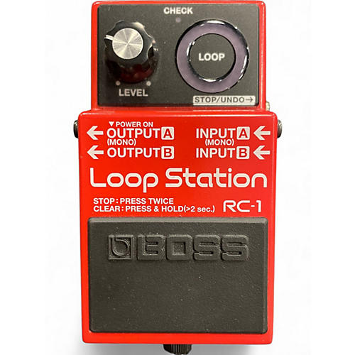 Used BOSS RC1 Loop Station Pedal