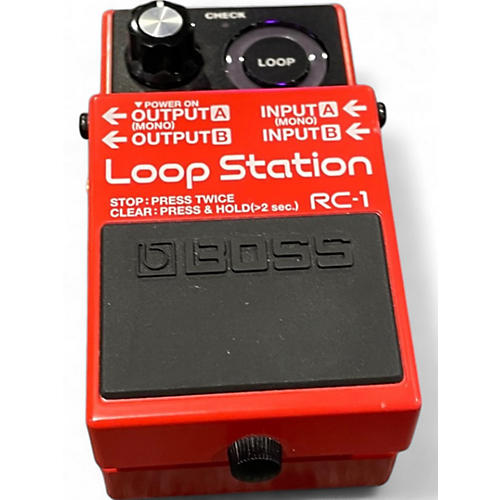 Used BOSS RC1 Loop Station Pedal