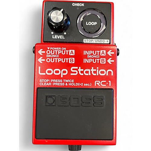 Used BOSS RC1 Loop Station Pedal