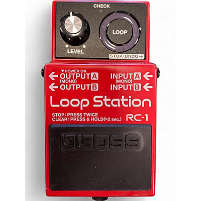 Used BOSS RC1 Loop Station Pedal