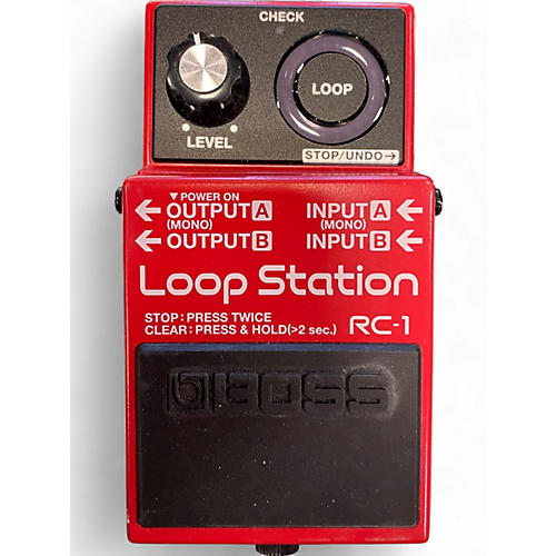 Used BOSS RC1 Loop Station Pedal