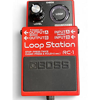 Used BOSS RC1 Loop Station Pedal