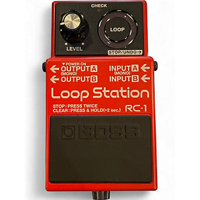 Used BOSS RC1 Loop Station Pedal