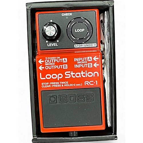 Used BOSS RC1 Loop Station Pedal