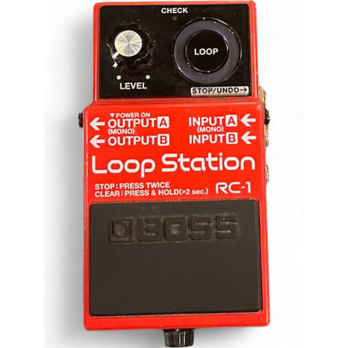 Used BOSS RC1 Loop Station Pedal