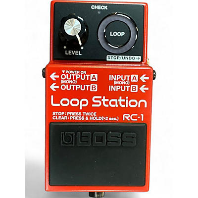 Used BOSS RC1 Loop Station Pedal
