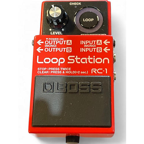 Used BOSS RC1 Loop Station Pedal