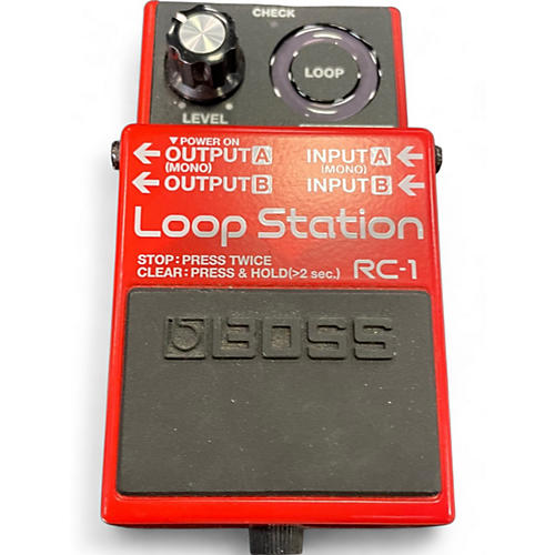 Used BOSS RC1 Loop Station Pedal