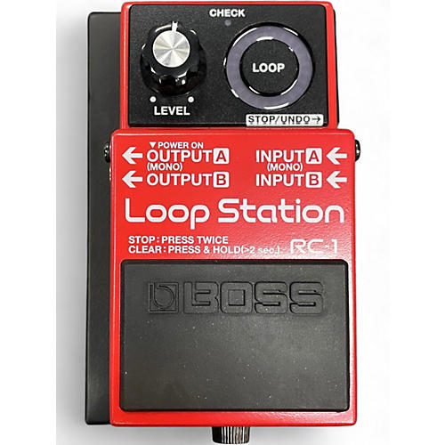 Used BOSS RC1 Loop Station Pedal