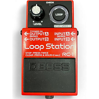 Used BOSS RC1 Loop Station Pedal