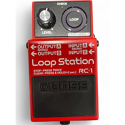 Used BOSS RC1 Loop Station Pedal