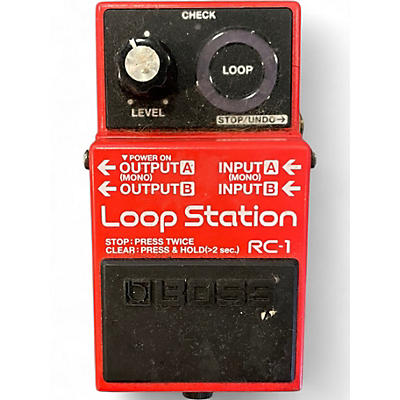Used BOSS RC1 Loop Station Pedal