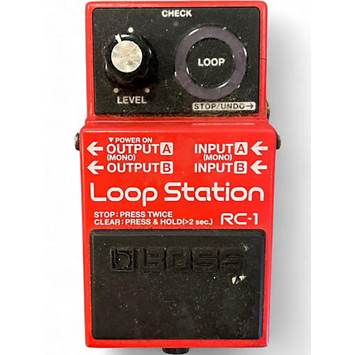 Used BOSS RC1 Loop Station Pedal