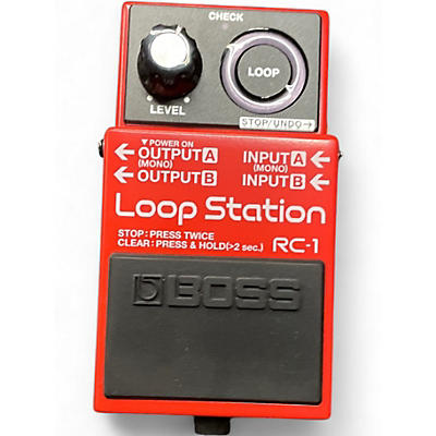 Used BOSS RC1 Loop Station Pedal