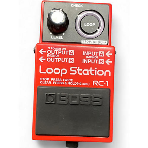 Used BOSS RC1 Loop Station Pedal