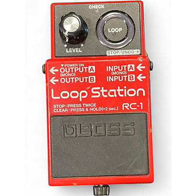 Used BOSS RC1 Loop Station Pedal