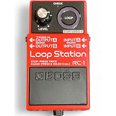 Used BOSS RC1 Loop Station Pedal