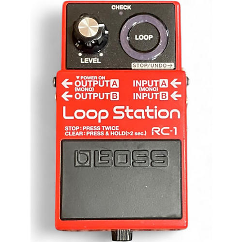Used BOSS RC1 Loop Station Pedal