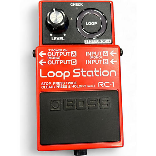 Used BOSS RC1 Loop Station Pedal