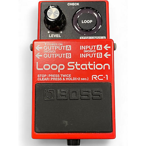 Used BOSS RC1 Loop Station Pedal