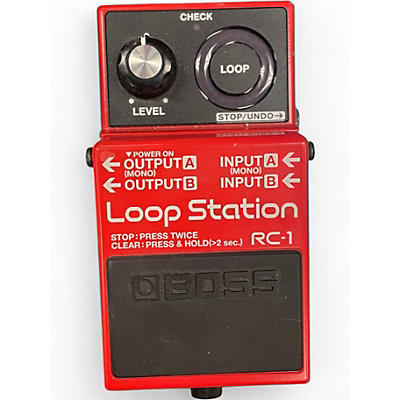 Used BOSS RC1 Loop Station Pedal