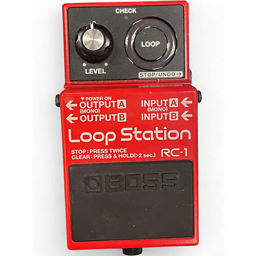 Used BOSS RC1 Loop Station Pedal