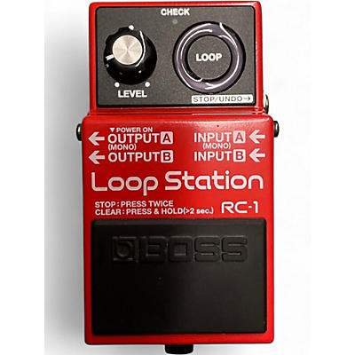Used BOSS RC1 Loop Station Pedal