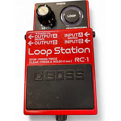 Used BOSS RC1 Loop Station Pedal