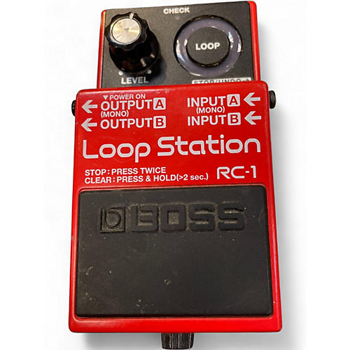 Used BOSS RC1 Loop Station Pedal