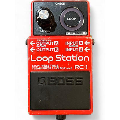 Used BOSS RC1 Loop Station Pedal
